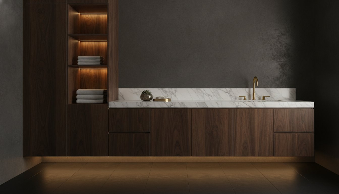 Bathroom Vanity with Tall Cabinet: An Intentional Guide to Luxury Storage